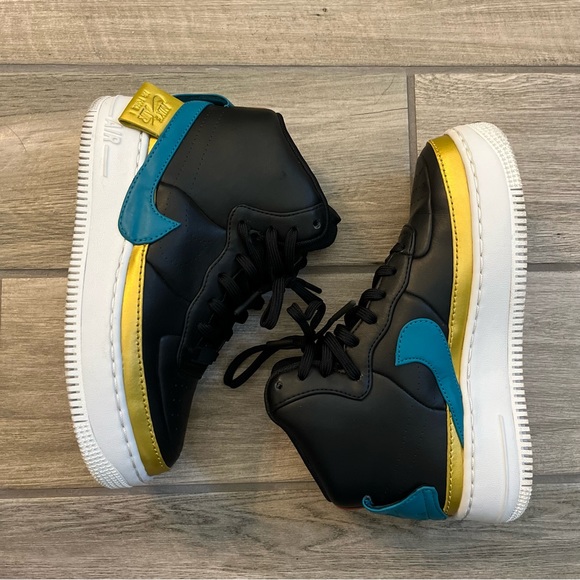 Nike AF1 Jester High Top CX Black Leather W | Women’s Size 6.5 - Picture 3 of 9